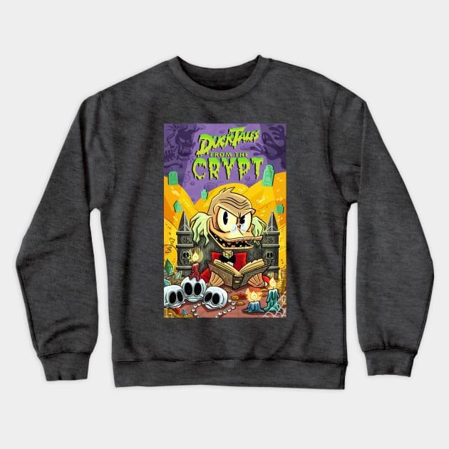 Ducktales From The Crypt Crewneck Sweatshirt by KenTurner82